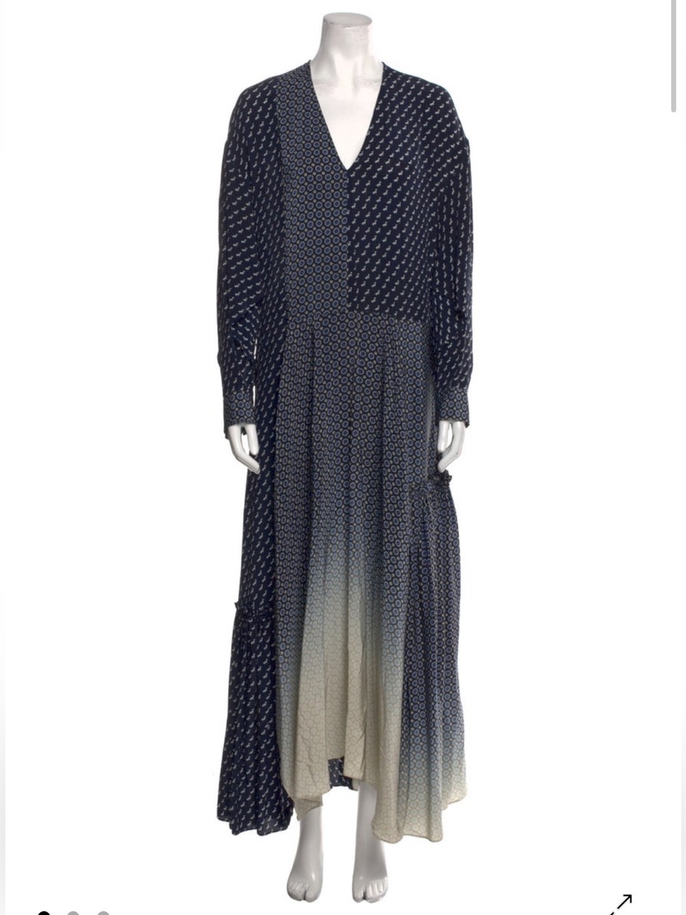 Stella McCartney Navy Long Sleeve Dress